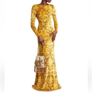 Etro Long Sleeve Gown